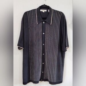 PRONTO-UOMO SILK COTTON KNIT SHIRT